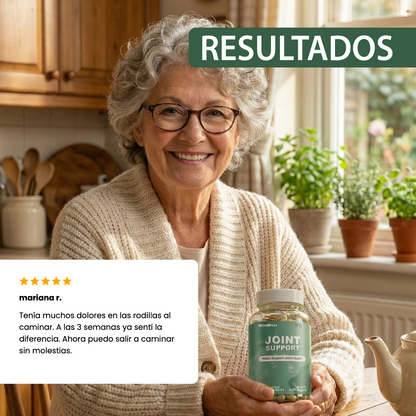 Joint Support - articulaciones fuertes, flexibles y sin molestias.