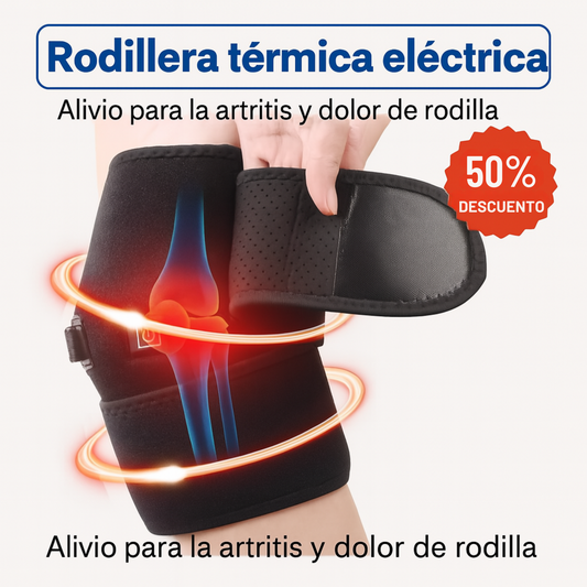 RODILLERA TÉRMICA ELECTRICA - ALIVIO PARA ARTRITIS Y DOLOR DE RODILLA