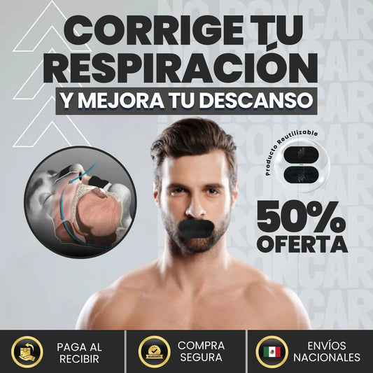 TAPE BUCAL - MEJORA LA CALIDAD DEL SUEÑO Y ELIMINA LOS RONQUIDOS