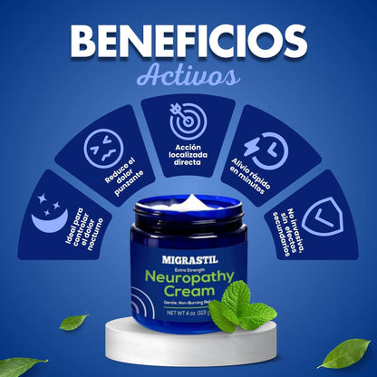 CREMA RELAJANTE NEUROPÁTICA - ALIVIO PROFUNDO SIN ARDOR