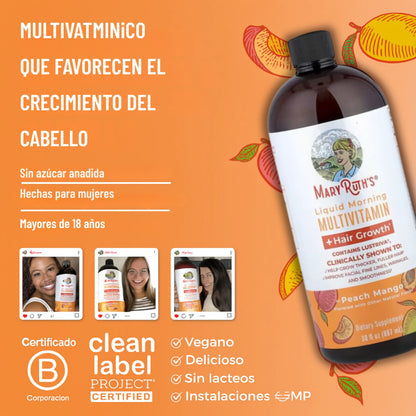 MULTIVITAMINICO CAPILAR - ALIVIO PARA CAIDA DEL CABELLO Y MEJORA LA SALUD DE LA PIEL