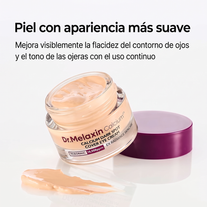 Crema de ojos con calcio para manchas oscuras, ojeras, bolsas y flacidez