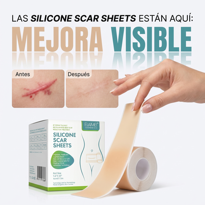 2X1 Silicone Scar Sheets – Láminas de Silicona para Cicatrices.