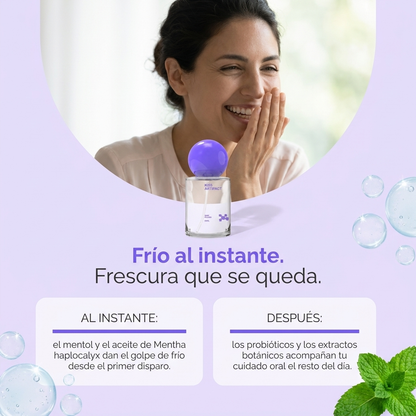 Spray Oral sabor Menta Aliento Fresco en Segundos