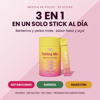 LeeFar Cutting Mix para metabolismo, energía y digestión