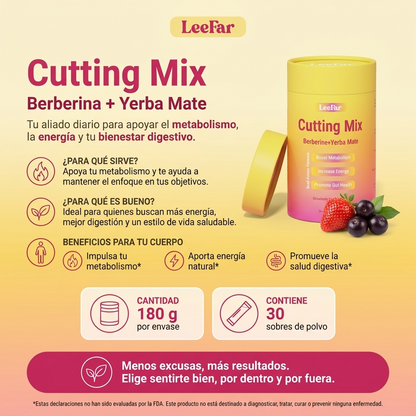 LeeFar Cutting Mix para metabolismo, energía y digestión