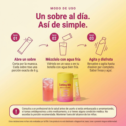 LeeFar Cutting Mix para metabolismo, energía y digestión