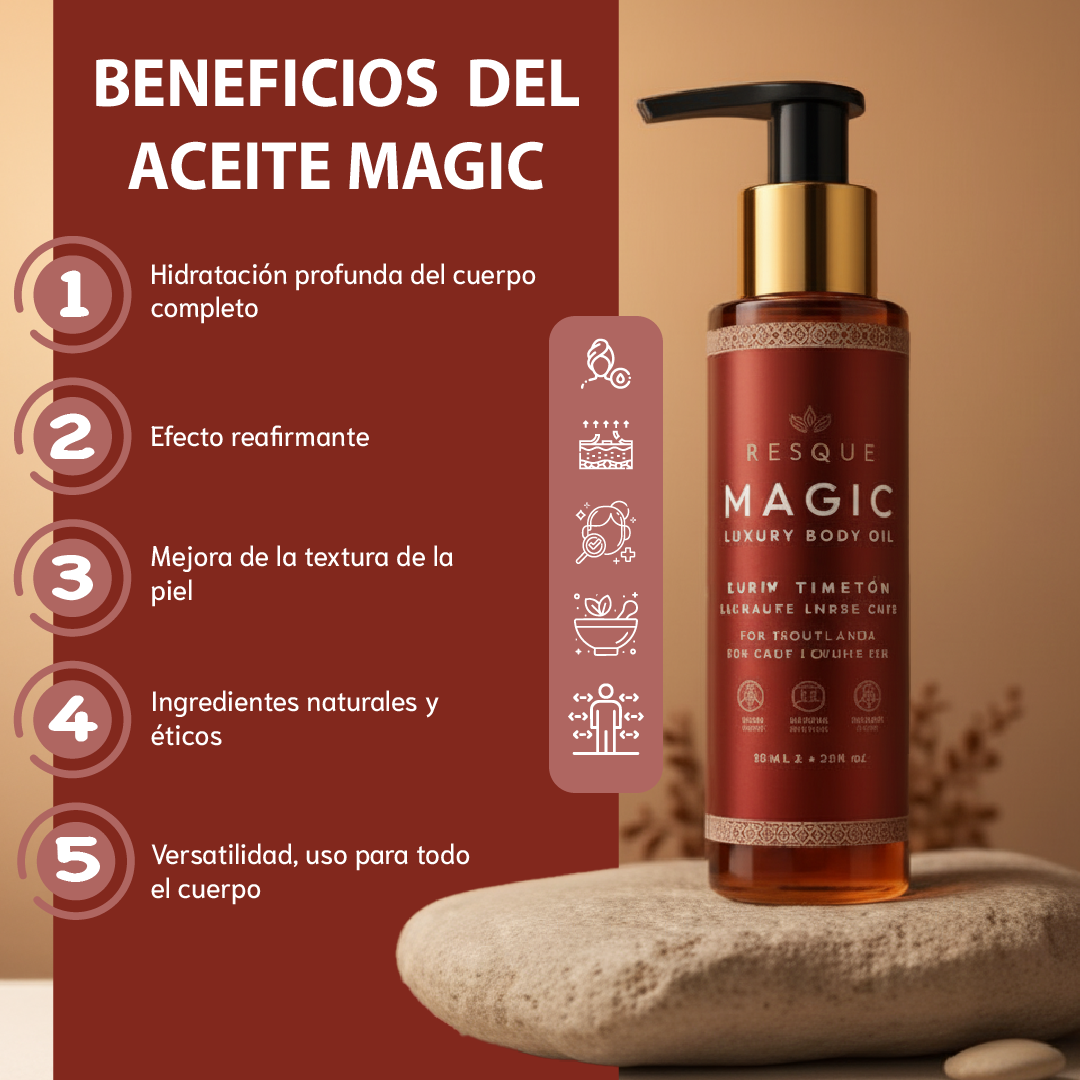 Aceite Corporal Magic