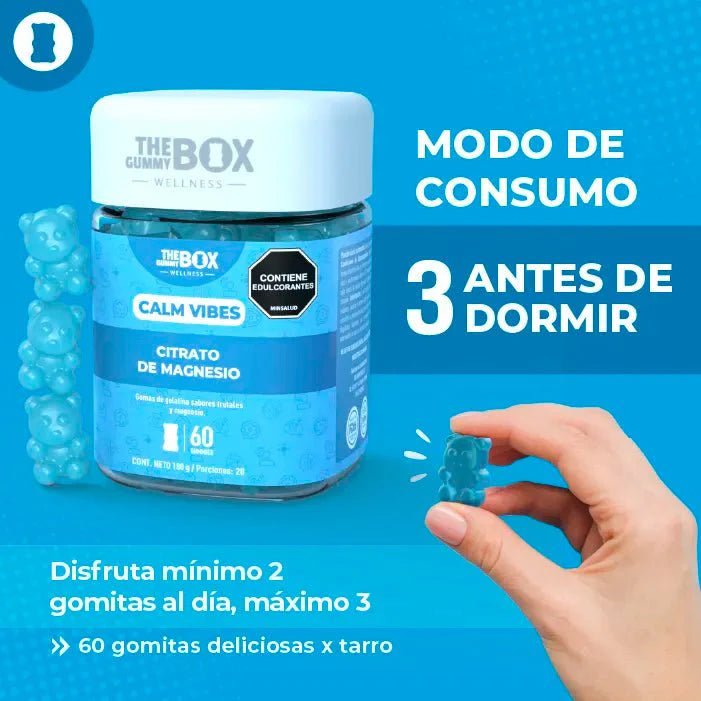 GOMITAS PARA DORMIR CALM VIBES