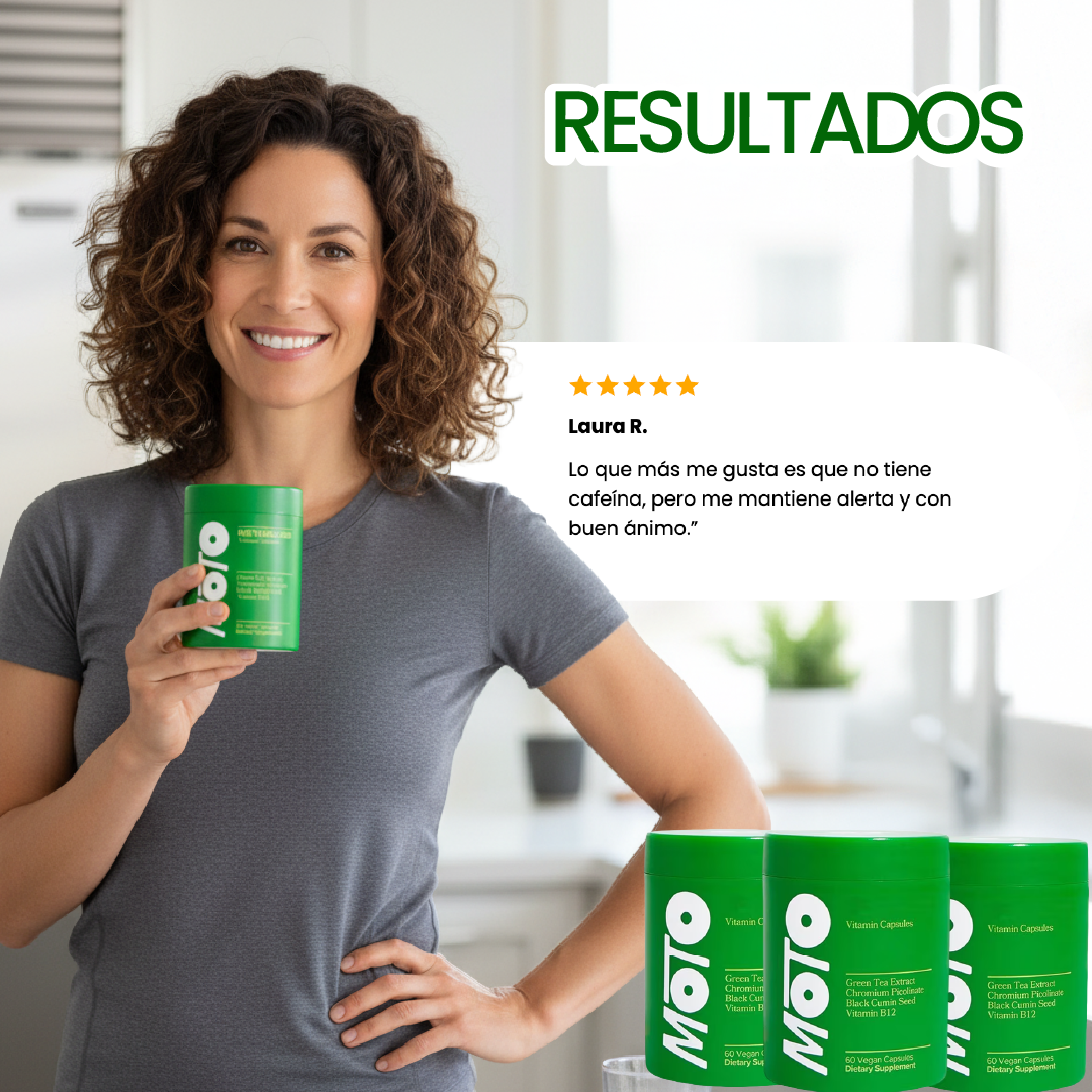 Cápsulas de vitaminas para el metabolismo