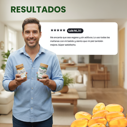 Paquete de suplementos para la salud intestinal- Apoya la digestión y  desintoxicación.