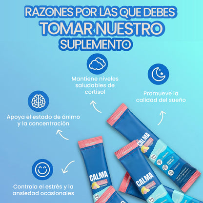 CALMA - Suplemento para relajación y concentración