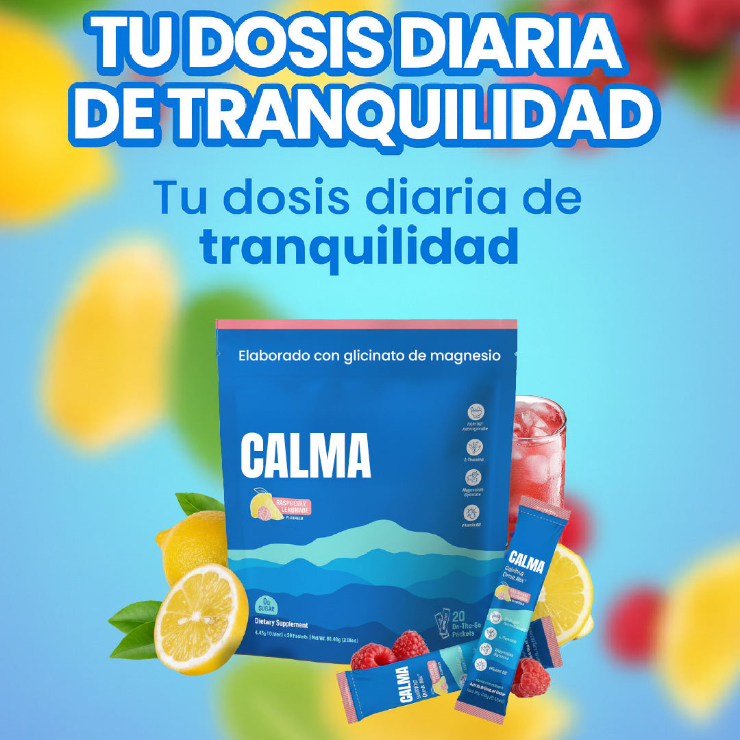 CALMA - Suplemento para relajación y concentración