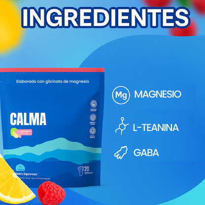 CALMA - Suplemento para relajación y concentración