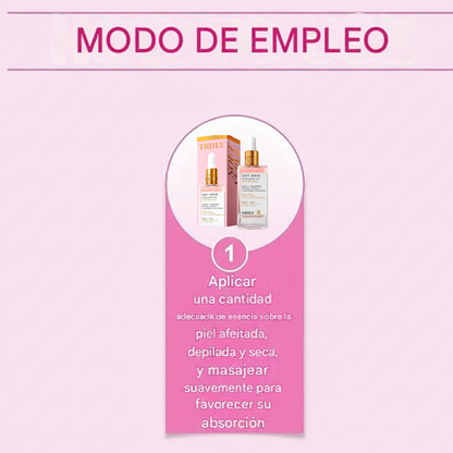 Aceite post afeitado- calma la irritación, reduce el enrojecimiento y deja la piel suave.